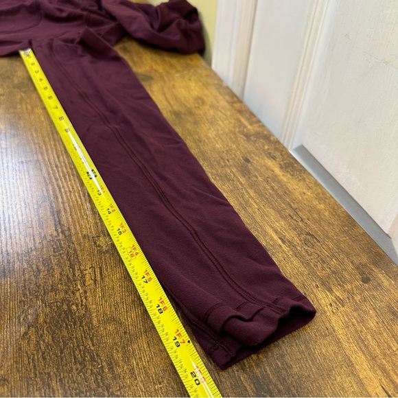 Lululemon Women's Burgundy On Repeat Rulu Hoodie Size 4 - Picture 6 of 10